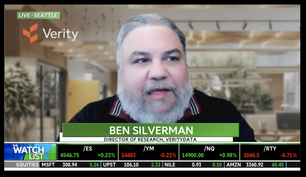 Ben Silverman speaking about meme stocks
